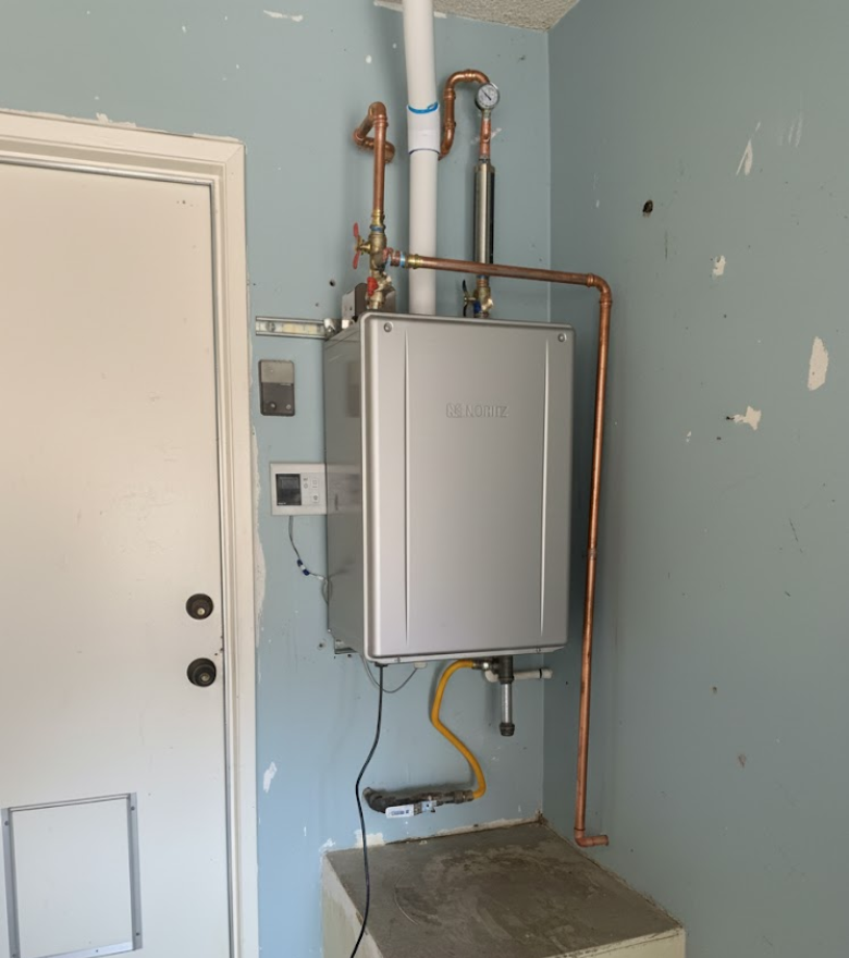 Tankless water heater installation services downey