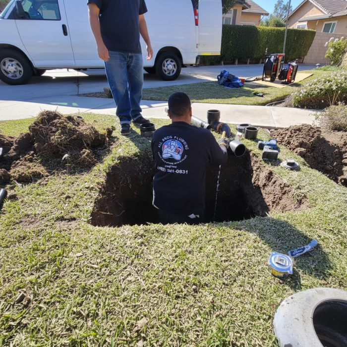 Trenchless Sewer Replacement in Downey, CA