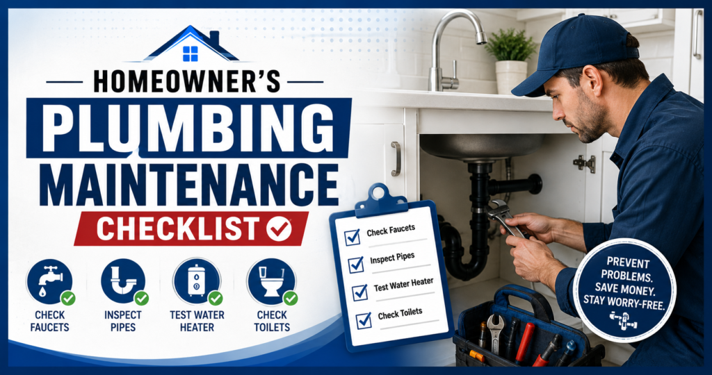 The Ultimate Homeowner’s Plumbing Maintenance Checklist