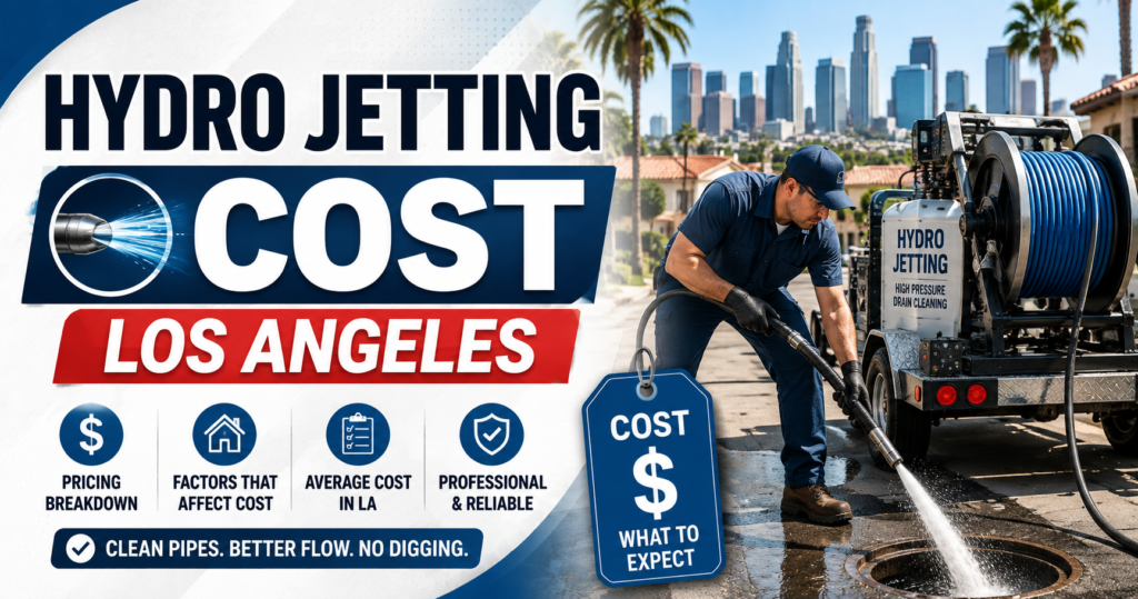 How Much Does Hydro Jetting Cost in Los Angeles? 2026 Pricing Guide